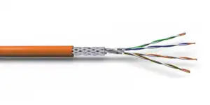 Cat.7, S/FTP, 23AWG, LSZH, 200 m, Orange