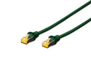 DIGITUS CAT 6A S/FTP patch kabel, 2m, zeleni