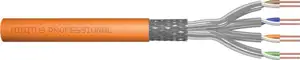 DIGITUS Instal-kab Cat7 S/FTP tw.Pair 500m orange AWG23/1