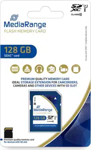 MediaRange SD Card 128GB SDXC CL.10 UHS-1