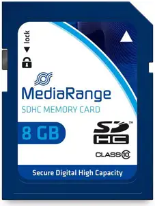 SDHC Memory Card 8GB Class 10