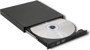 Qoltec 51858 External DVD-RW recorder |USB 2.0|Black