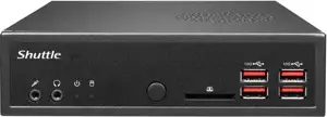 Shuttle Barebone slim DH32U5 SO-DDR4 black