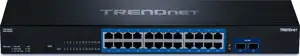 TRENDnet 24-Port Gigabit Switch with 2 x 10G SFP+ Slots