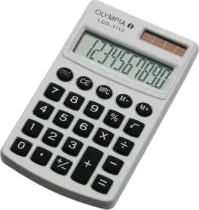 Olympia LCD 1110, Silver
