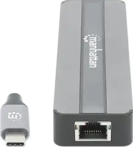 MANHATTAN 7-in-1 docking station HDMI RJ45 2xUSB-A SD/MicroSD