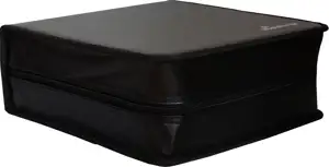 MediaRange Media storage wallet for 200 discs, synthetic leather, black