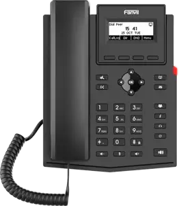 Fanvil IP telefon X301W crni