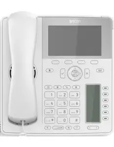 SNOM D785 VOIP Tischtelefon Prof. (SIP) Gigabit White