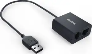 Yealink EHS40 Kabelloser Headset-Adapter für drahtloses Headset + VoIP