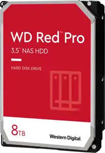 HDD Desktop WD Red Pro (3.5'', 8TB, 512MB, 7200 RPM, SATA 6 Gb/s) WD8005FFBX