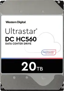 HDD Server WD/HGST ULTRASTAR DC HC560 (3.5’’, 20TB, 512MB, 7200 RPM, SAS 12Gb/s, 512E SE P3), SKU: 0F38652