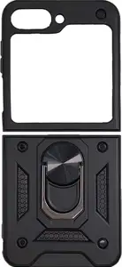 MM TPU SAM GALAXY Z FLIP 6 ANTI-SHOCK WITH RING crna