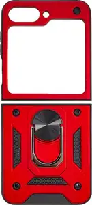 MM TPU SAM GALAXY Z FLIP 6 ANTI-SHOCK WITH RING crvena