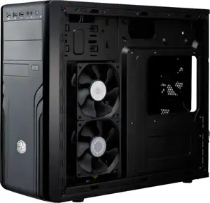 Kućište Midi Cooler Master Force 500, FOR-500-KKN1, crno, bez PS