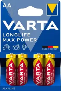 Varta Batterie LONGLIFE Max Power AA Mignon NEU 4St.