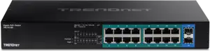 TRENDnet 18-Port Gigabit PoE+ Switch (240W)