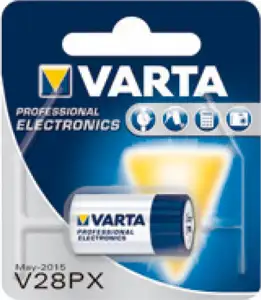 V28PX Silveroxide battery 6.2 V 145 mAh