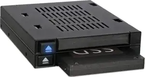 Black, 2.5” SAS, 9.5 mm, SATA 7 pin, SATA 15 pin, 6Gb/s, LED