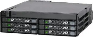 Backplane IcyDock 6x6,3cm SATAI-III in 1x5,25