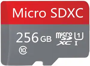 SD MicroSD Card 256GB Verbatim SDHC Pro Class 10 + Adapter retail