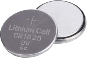 CR1620, 3V, lithium