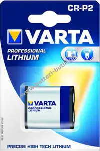 CR-P2 - 1600 mAh, 38 g, 6 V