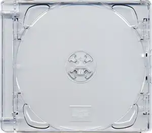 MediaRange CD-Leerhülle für 1 Dics 10.4mm transparentes Tray