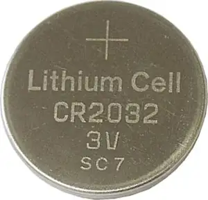CR2032 3V Lithium Coin Cell Card of 1