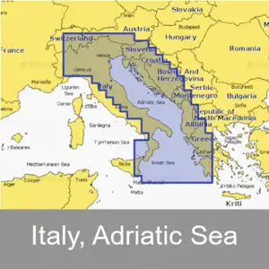 Navionics Platinum Plus NPEU014R - Italy, Adriatic Sea kartica