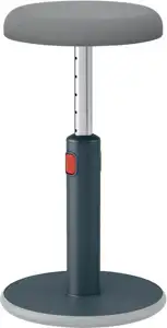 Stolica ergonomska Sit-Stand 2u1 Ergo Cosy Active Leitz 65180089 tamno siva