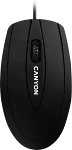 Miš Canyon CNE-CMS1 (Wired, Optical 800 dpi, 3 btn, USB), Black