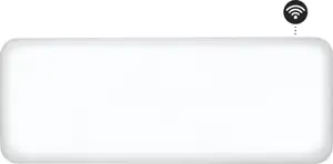 MILL panel convection radiator Wi-Fi 2000W white steel PA2000WIFI3