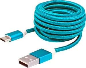 BIT FORCE kabel USB A-MICRO USB M/M 1,5m plavi