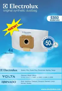 Vrećice Electrolux ES53
