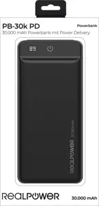 RealPower Powerbank PB-30k PD 30.000mAh