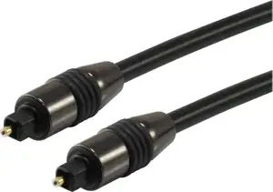 Toslink - Toslink, M/M, 1.8 m, PVC, Black
