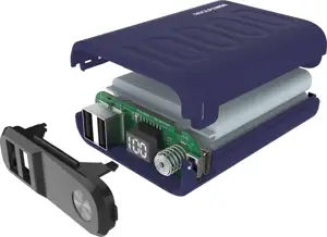 RealPower Powerbank PB-10000 PD+ tamnoplava 10.000 mAh