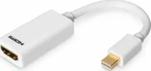 DIGITUS DisplayPortKabel miniDPort -> HDMI/A St/Bu 0.15m