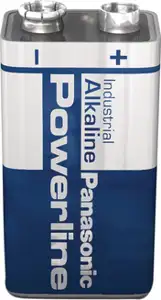 Panasonic Batterie Powerline -9V Block Karton (12x1=12St.)