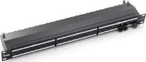 24-Port Cat.6A Shielded Patch Panel