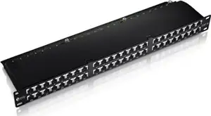 48-Port Cat.6 Shielded Patch Panel