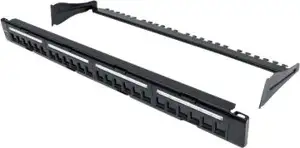 Blank Patch Panel 24-Port, 1U