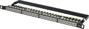 CAT 6, Class E Patch Panel, shielded
