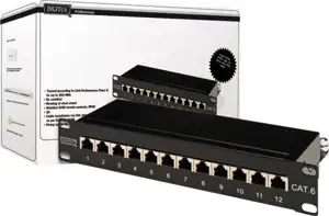 CAT 6 patch panel
