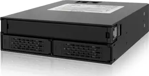 Backplane IcyDock 2x6,3cm SATAI-III/SAS in 1x5,25