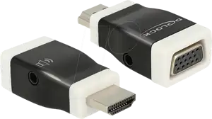 Delock HDMI - VGA, jack