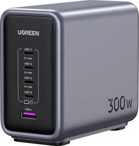 Ugreen Nexnode 300W GaN II 5-port USB charger - box