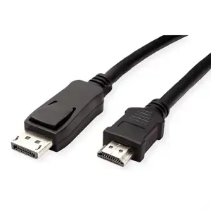 Roline VALUE DisplayPort kabel v1.1, DP(M) - HDTV(M), 1.0m