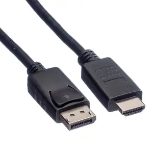 Roline VALUE DisplayPort kabel v1.1, DP(M) - HDTV(M), 4.5m